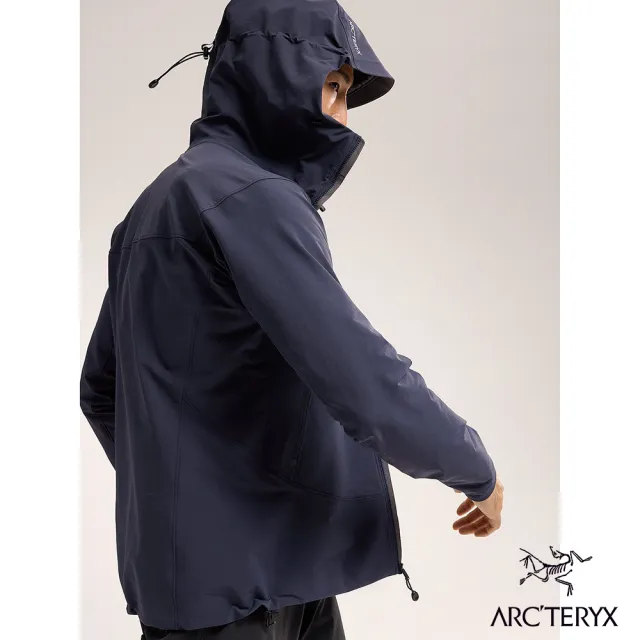 【Arcteryx 始祖鳥官方直營】男 Gamma 軟殼外套(黑寶石)