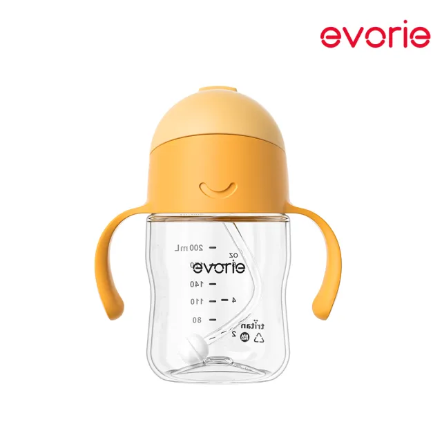 Evorie Tritan Baby 360 Straw Water Bottle Sippy Cup 200mL