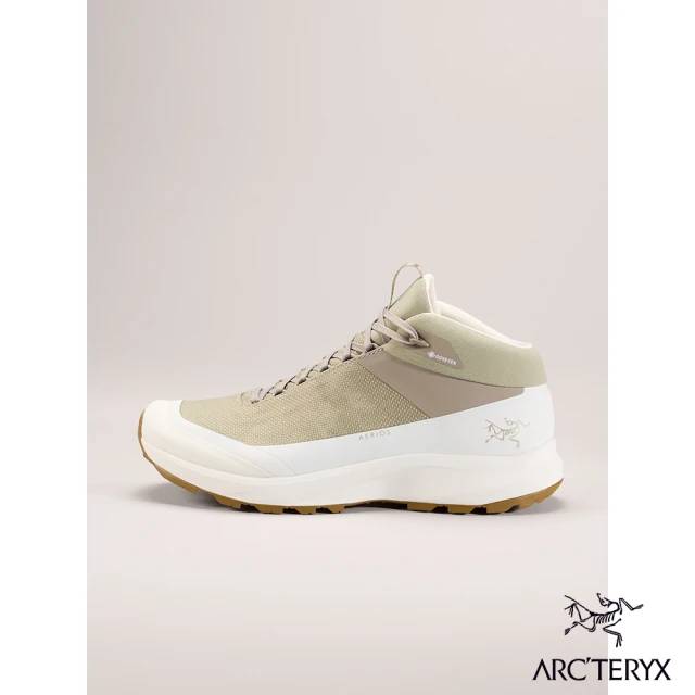 【Arcteryx 始祖鳥官方直營】Aerios FL2 中筒 GT 登山鞋(煙燻棕/絹絲白)