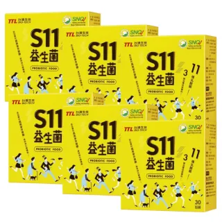 【台酒生技】S11益生菌 6盒組 30包/盒