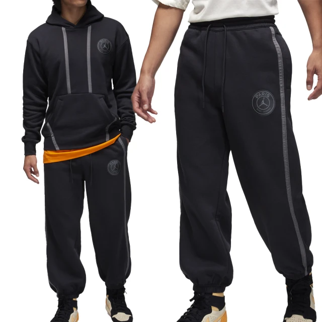 NIKE 耐吉 AS M J PSG HBR FLC Pant 男款 黑色 絨毛 運動 休閒 保暖 長褲 DZ2950-010