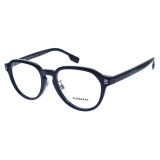 【BURBERRY 巴寶莉】皇冠型膠框光學眼鏡(深藍#B2368F 3956)