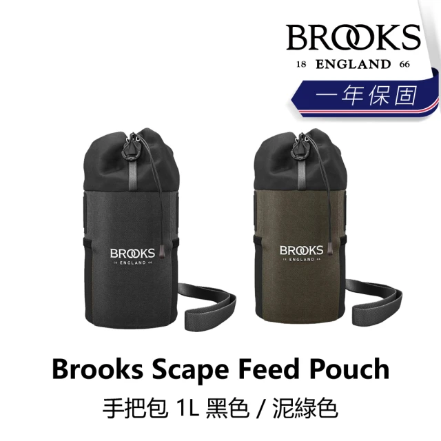 BROOKS Scape Feed Pouch 手把包 1L 黑色/泥綠色(B2BK-30X-XXSFPN)