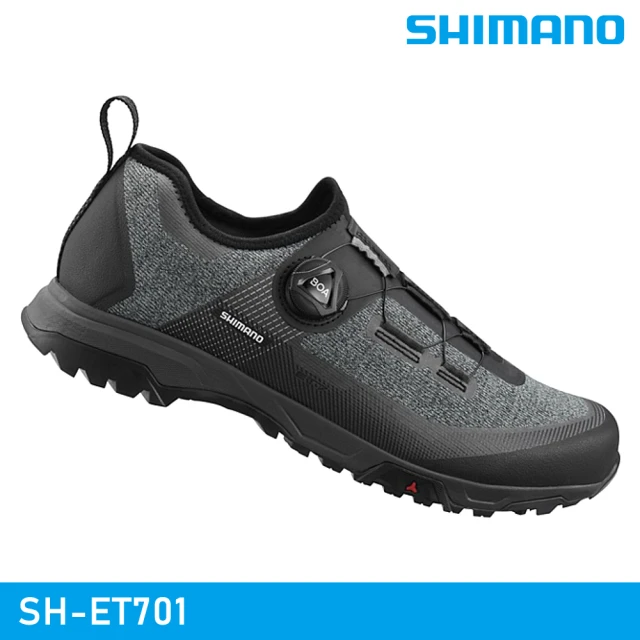 【城市綠洲】SHIMANO SH-ET701 自行車硬底鞋 / 黑色(車鞋 自行車鞋 非卡式自行車鞋)