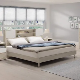 【麗得傢居】伊凡5尺床架組  床頭片+床架 雙人床 床組 床台 床架(台灣製造)