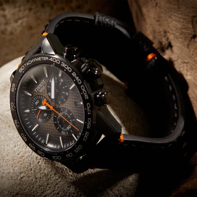 【TISSOT 天梭 官方授權】Supersport 埃南戈麥斯籃球三眼計時手錶 母親節 禮物 送禮(T1256173608100)