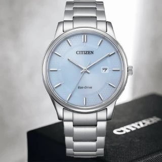 【CITIZEN 星辰】PAIR系列 紳士三針 光動能簡約手錶-40mm(BM6978-77L)