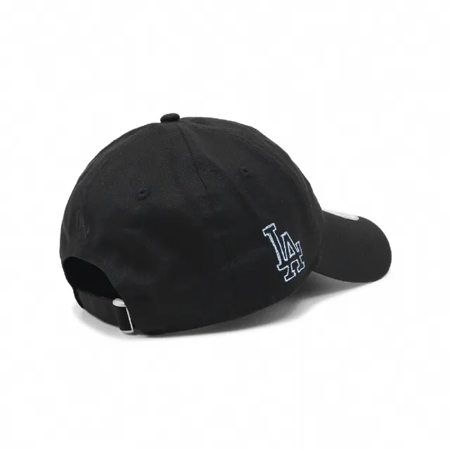NEW ERA 棒球帽 MLB 黑 藍 刺繡 洛杉磯道奇 LAD 940帽型 可調式帽圍 帽子 老帽(NE13773990)