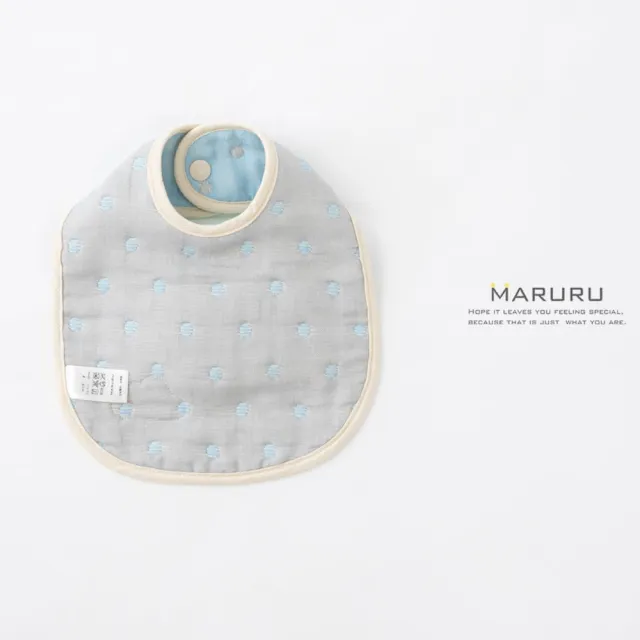【MARURU】日本六層紗口水圍兜 北歐星空(日本六層紗圍兜/多層紗口水巾)