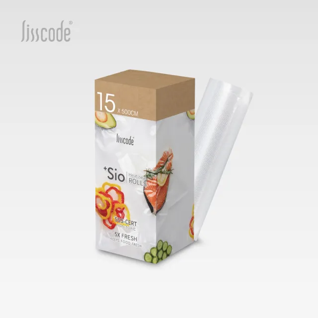 【Lisscode】真空保鮮機專用袋卷 15x500cm