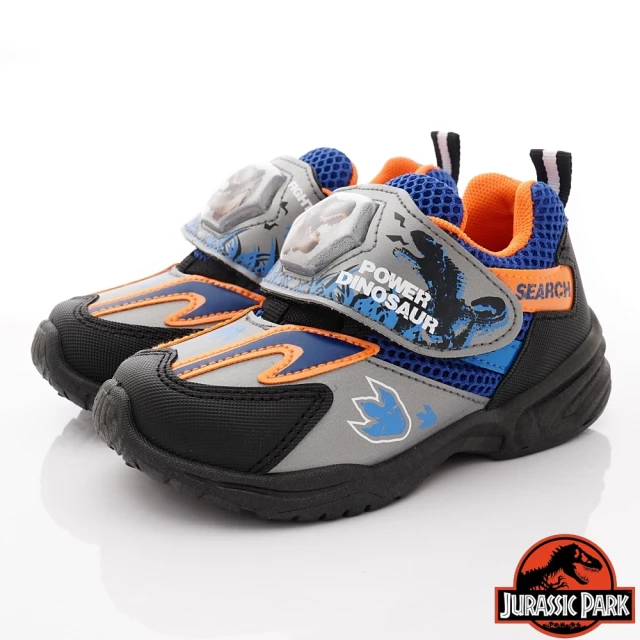 童鞋520 侏儸紀恐龍電燈童鞋(A203006綠-17-22