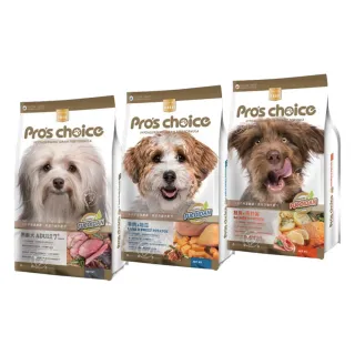 【Pro′s Choice 博士巧思】無榖犬食 3kg （7+熟齡專屬/羊肉地瓜/鮭魚馬鈴薯）(狗飼料、狗糧)