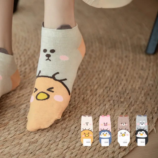 【Porabella】B組 動物襪  ☆☆韓襪 韓國襪子 狗狗 小豬 熊貓 貓咪 小雞 熊熊 可愛女生襪子 SOCKS