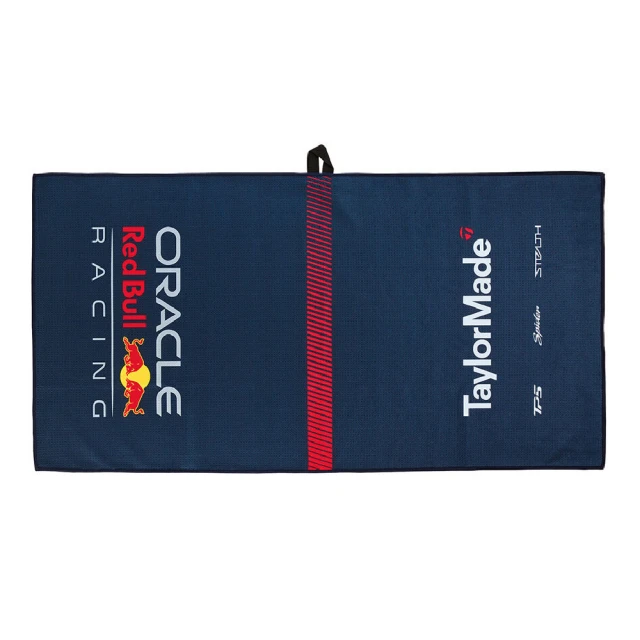 TaylorMadeTaylorMade 限量版泰樂梅紅牛高爾夫球毛巾(Redbull PIT STOP GOLF TOWEL)