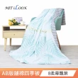 【MIT iLook】台灣製質感AB版吸濕透氣舖棉四季被-5X6尺(多款任選/冬被)