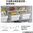 【NITORI 宜得利家居】冰箱用收納托盤 3P(冰箱用 收納托盤 冰箱收納)