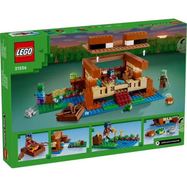 【LEGO 樂高】Minecraft 21256 青蛙屋(The Frog House 麥塊)