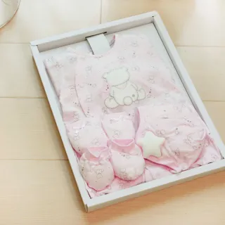 【GMP BABY】大熊 彌月禮盒 粉色 70CM(ZW6-3-706-P)