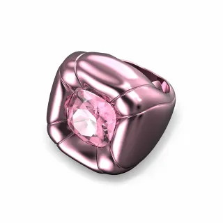 【SWAROVSKI 官方直營】Dulcis 個性戒指枕形切割Swarovski水晶 交換禮物