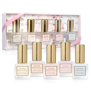 【OHANA MAHAALO】如影香隨 迷你香禮物組5mlX5入(專櫃公司貨)