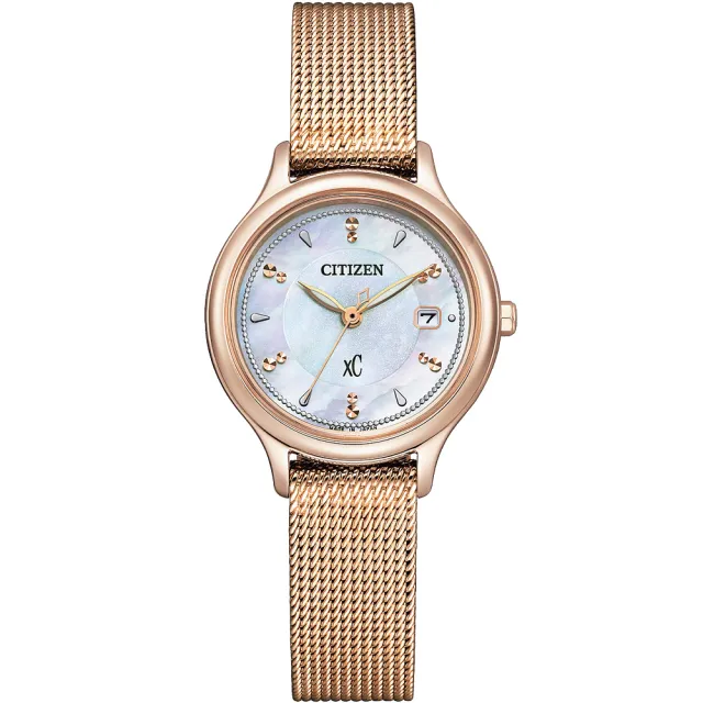 【CITIZEN 星辰】XC 亞洲限定 七夕光動能米蘭女錶 錶 生日禮 送禮(EW2635-54X)