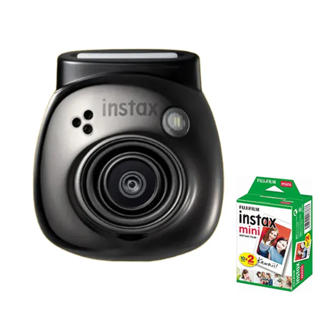 【FUJIFILM 富士】Instax Pal 掌上型 馬上看 迷你相機+空白底片20張(寶石黑 公司貨)