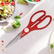 日本製NIKKEN 蜻蜓牌 Reina 專業級特殊刀刃廚房調理剪刀76088(廚房剪刀)