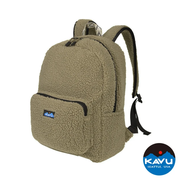 KAVU Pack Fleece 休閒毛毛後背包 淺卡其 #9225