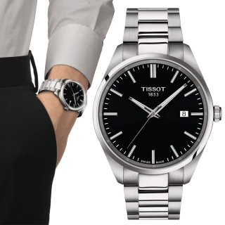 【TISSOT 天梭 官方授權】PR100系列 簡約時尚手錶-40mm 母親節 禮物(T1504101105100)