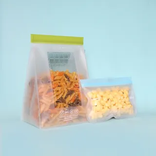 【Prepara】食物保鮮密封夾鏈袋[1號袋 白色夾鏈]-3800ml x2入