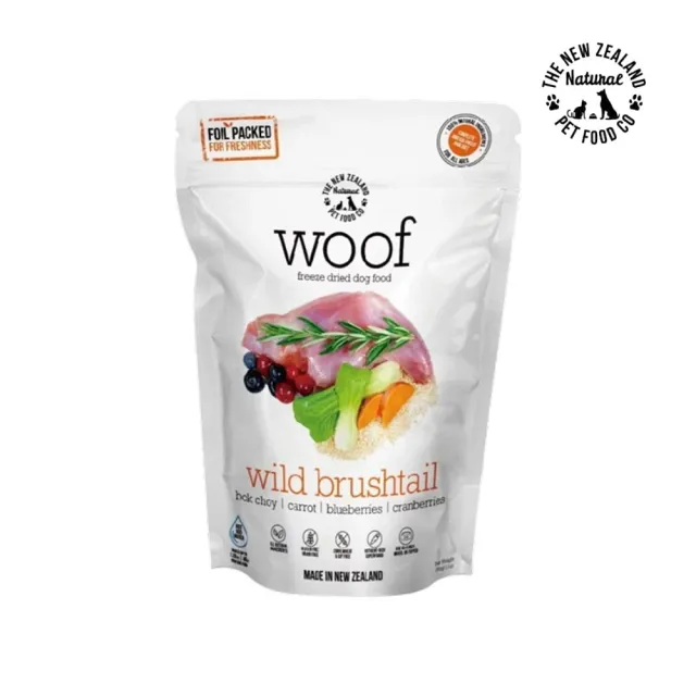 【NZ Natural 鮮開凍】woof狗狗冷凍乾燥生食餐 50g/1.76oz*3包組(凍乾鮮食、狗糧)