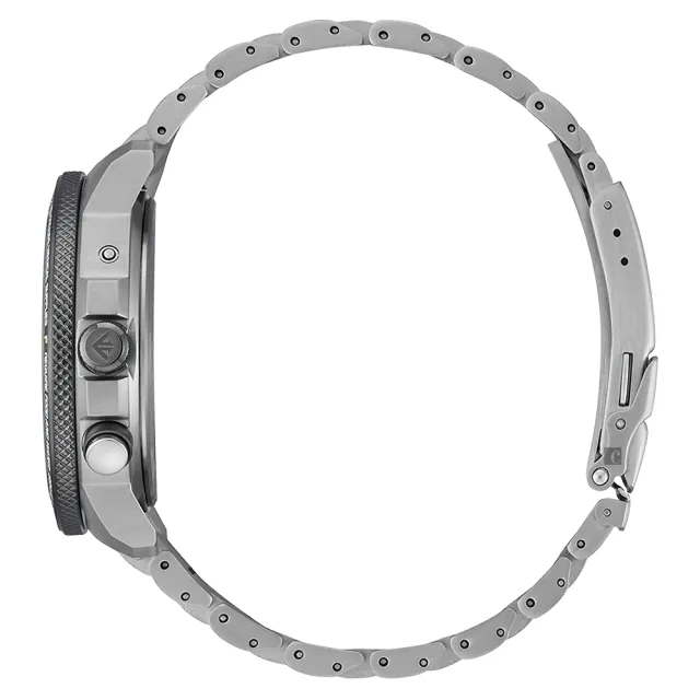 【CITIZEN 星辰】PROMASTER 光動能鈦金屬電波錶 母親節 送禮 禮物(CB0206-86X)
