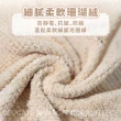 【捕夢網】鳳梨格紋珊瑚絨浴巾 70x140cm(吸水浴巾 加厚浴巾 超細纖維 毛巾 大浴巾)