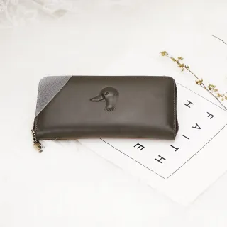 達克公爵尊榮八銅系列歐陸牛皮長夾組