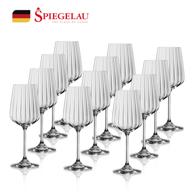 SpiegelauSpiegelau 歐洲製Life style白酒杯/12入組/440ml(直紋品味款)