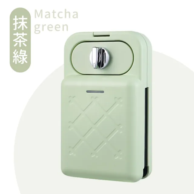 【御皇居】兩用熱壓吐司機(不沾塗層 附鬆餅盤)