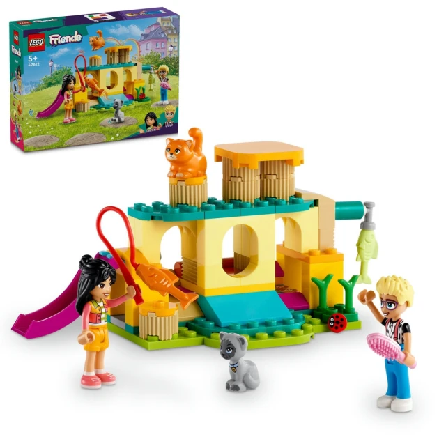 LEGO 樂高 Friends 42612 貓咪遊樂場冒險(寵物玩具 兒童玩具 禮物)