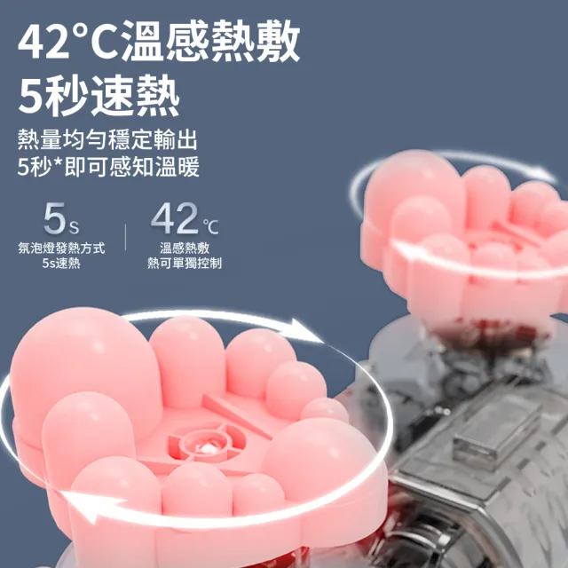 【RTAKO】全自動腿部按摩器 足底按摩機 小腿按摩儀 揉捏熱敷二合一 腳底按摩器 足療機 遙控款