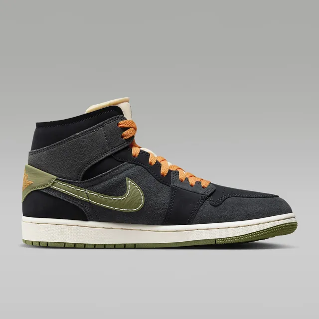 NIKE 耐吉】休閒籃球鞋運動鞋AIR JORDAN 1 MID SE CRAFT 男鞋多色