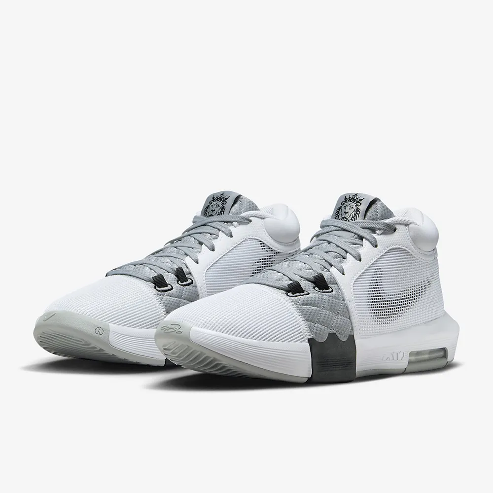 【NIKE 耐吉】籃球鞋 運動鞋 LEBRON WITNESS VIII EP 男鞋 灰(FB2237100)