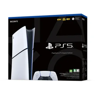 【SONY 索尼】New PlayStation 5 數位版主機(PS5 Slim)(CFI-2018B01)
