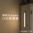 【AFAMIC 艾法】2入組-23公分USB充電磁吸式無線超薄LED感應燈(感應燈 夜燈 LED 磁吸式 桌燈)