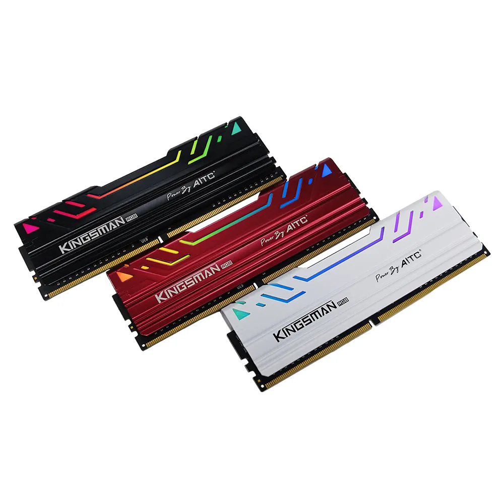 【AITC 艾格】KINGSMAN RGB DDR4/2666MHz_16GB_8GX2雙通道 PC用(KSD48G26C17KMR)