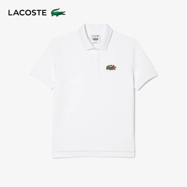 【LACOSTE】女裝-Lacoste x Netflix 怪奇物語Polo衫(白色)
