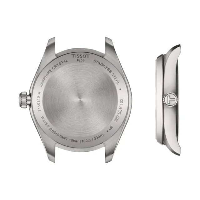 【TISSOT 天梭 官方授權】PR100系列 簡約時尚手錶-34mm 畢業 禮物(T1502101104100)