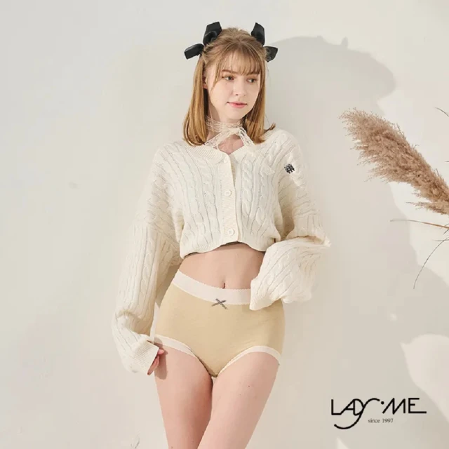 LadyMe 甜點系高腰雲朵褲-淺色(三件組)