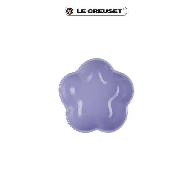 【Le Creuset】瓷器花型盤-小-12cm(薰衣草)