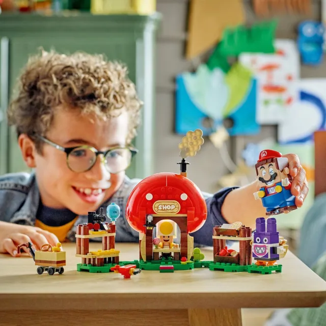 【LEGO 樂高】超級瑪利歐系列 71429 偷天兔和奇諾比奧商店(Super Mario 任天堂)