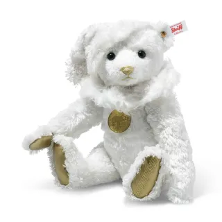 【STEIFF】White Christmas Teddy  Bear  白色聖誕音樂熊(限量版)
