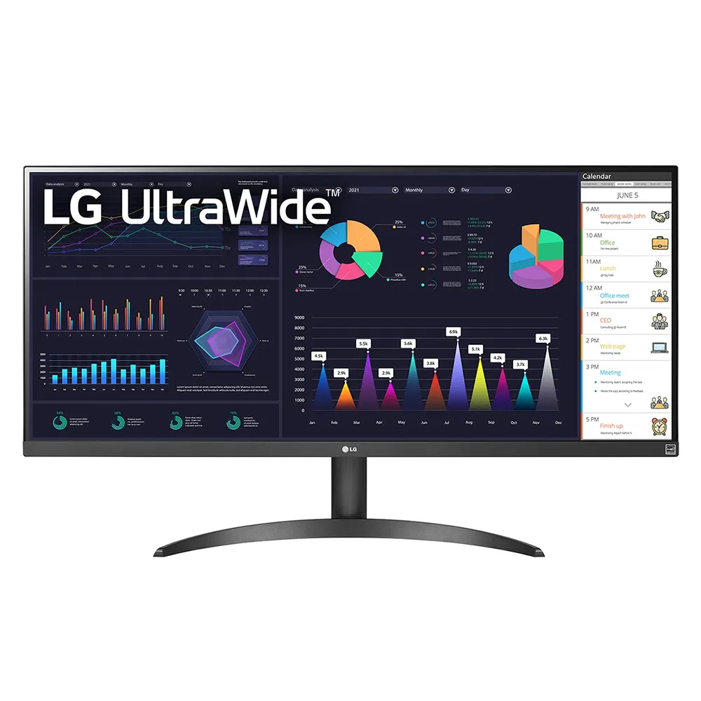 【LG 樂金】34WQ500 34型 IPS 21:9 100Hz多工螢幕(HDR 400/FreeSync/1ms MBR)